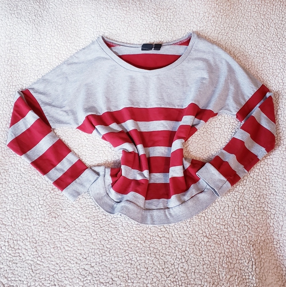 Sparkle&Fade-Anthro Striped Sweater